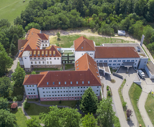 Luftbild der Klinik Gransee