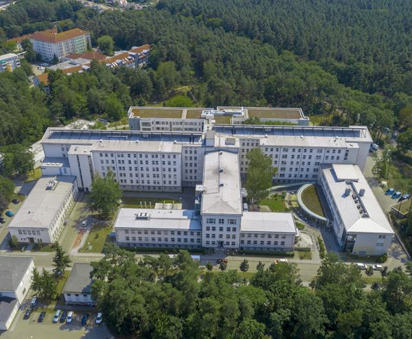 Luftbild der Klinik Hennigsdorf